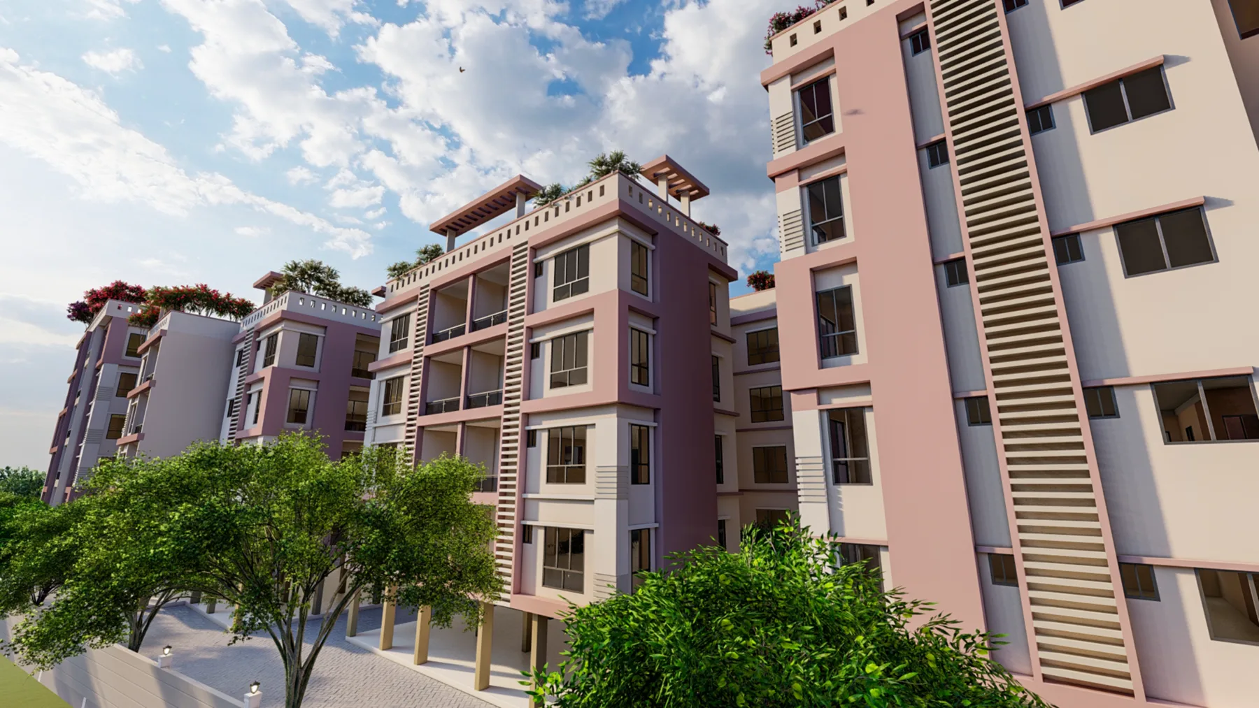 Residential facade